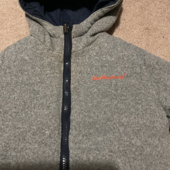 Weatherproof Kids' Navy and grey reversal Puffer Jacket - Picture 6 of 7